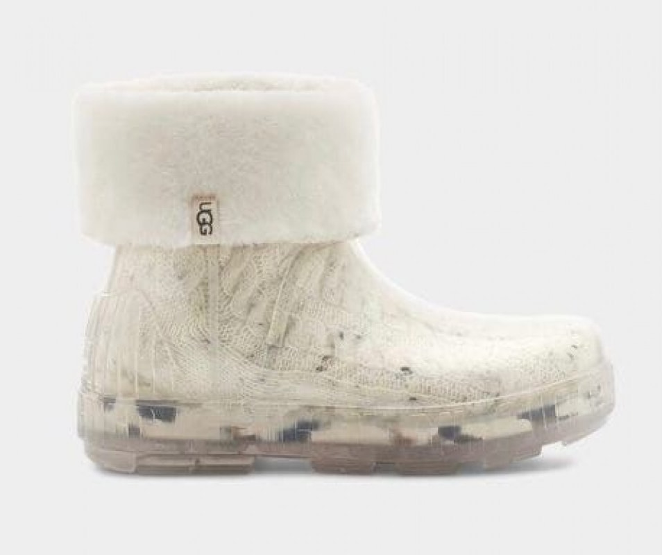 UGG Drizlita Clear Boot White