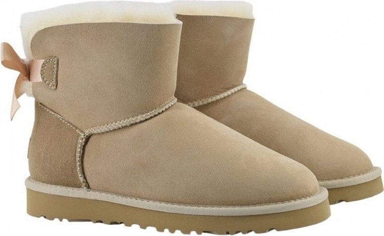 UGG Bailey Bow Mini SAND