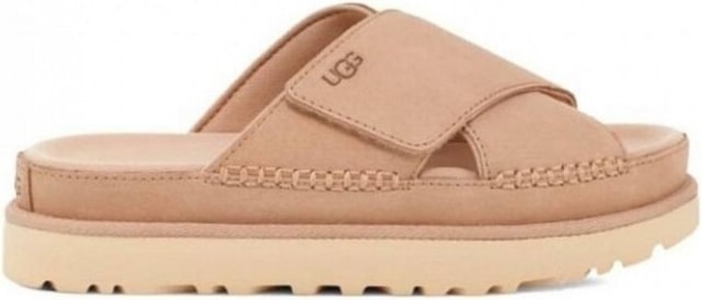 UGG Goldenstar Cross Slide - Driftwood