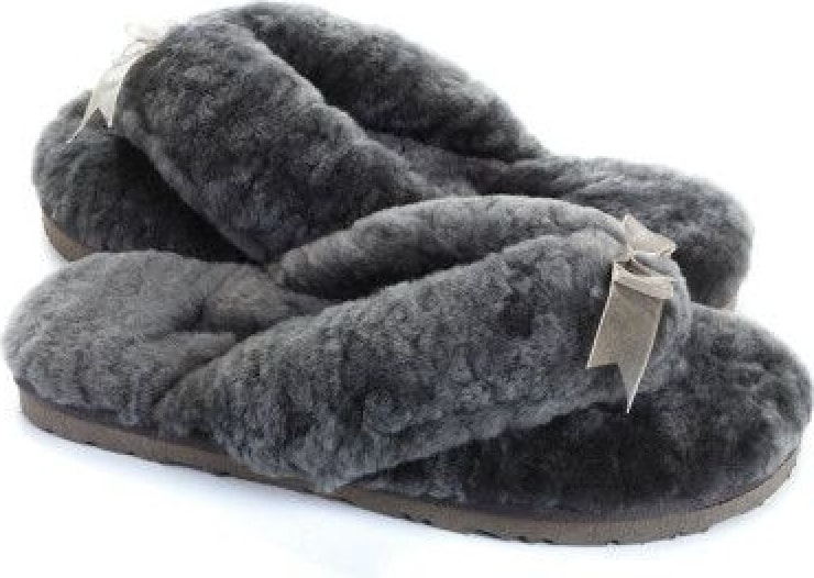 UGG Fluff Flip Flop II Grey