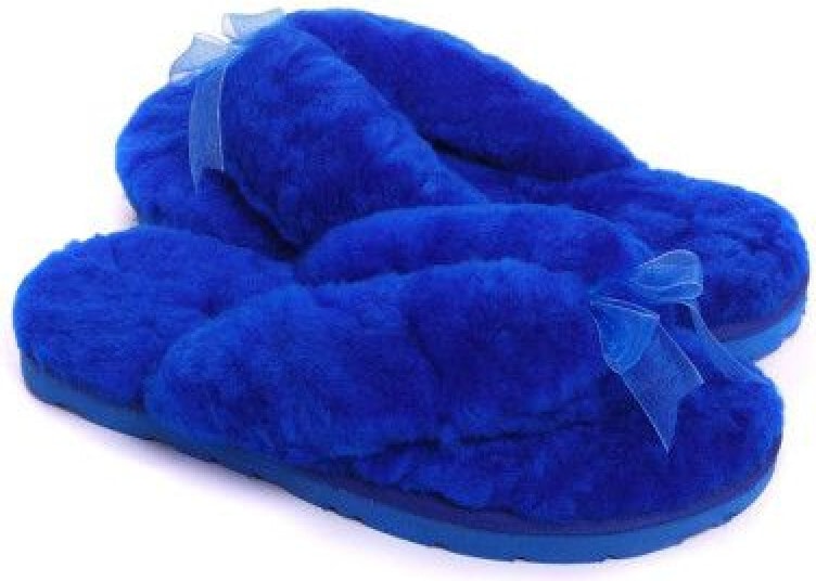 UGG Fluff Flip Flop II Electric Blue
