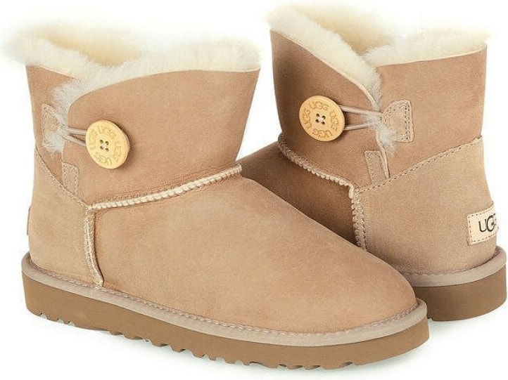 UGG Mini Bailey Button II Sand