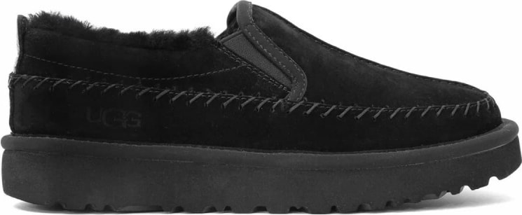 UGG Stitch Slip On Black