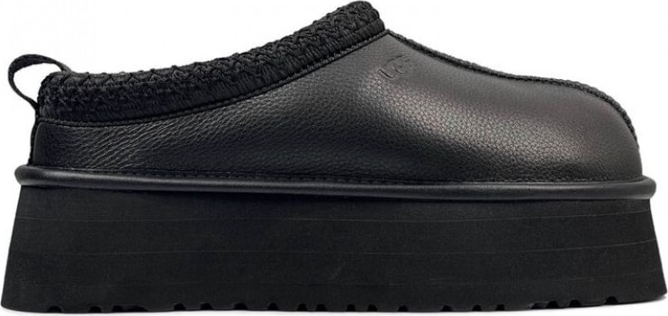 UGG Tazz Platform Leather Black