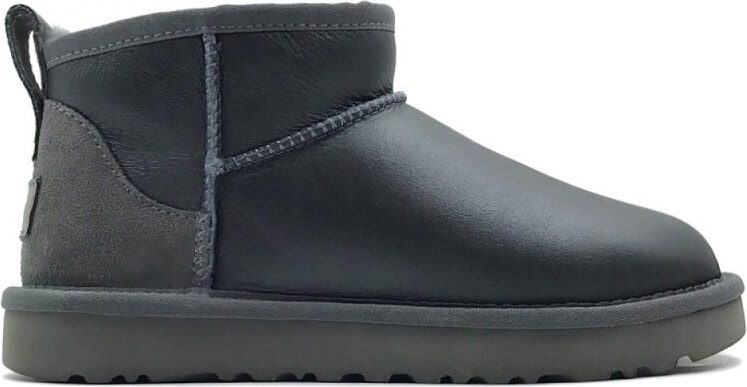 UGG Classic Ultra Mini Metallic Grey