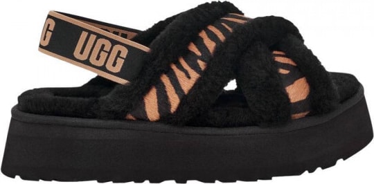 UGG W Disco Cross Slide Tiger Print