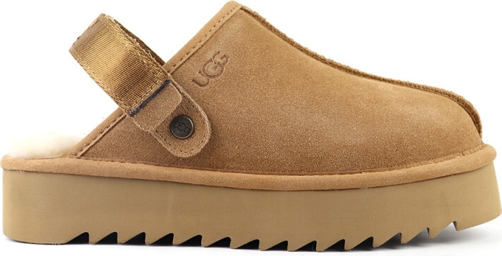 UGG Goldenstar Clog Platform Chestnut