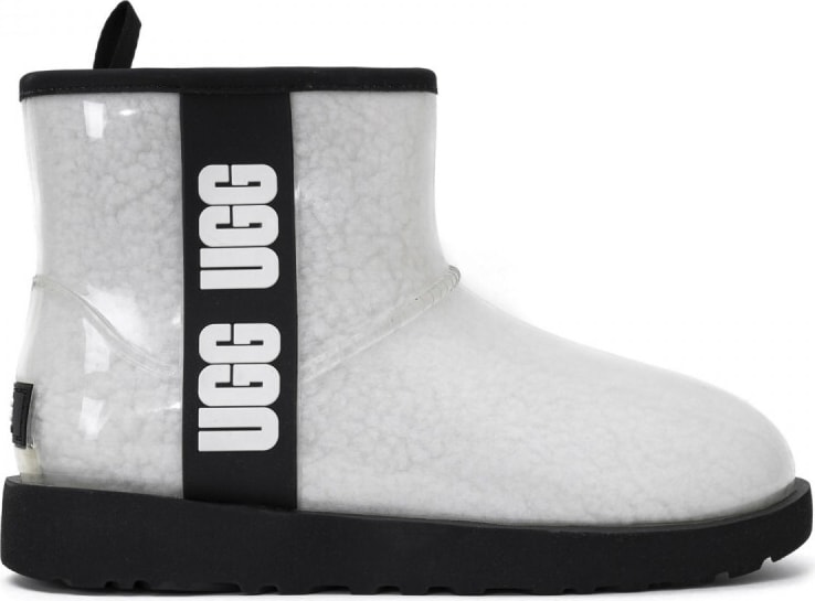 UGG Classic Clear Mini White Black