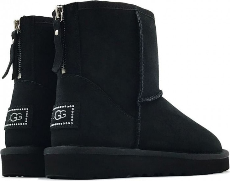 UGG Classic Mini Zip Black