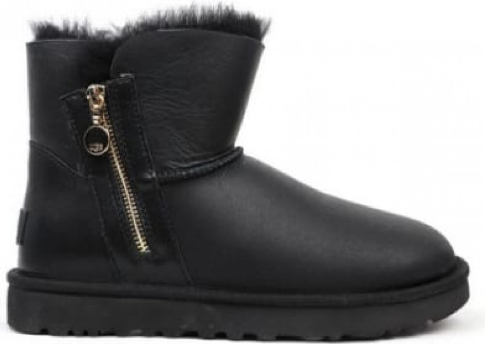 UGG Bailey Zip Mini Black Metallic