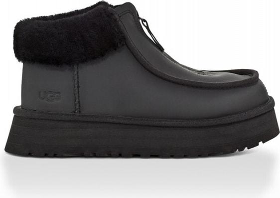 UGG Funkette Platform Leather Black