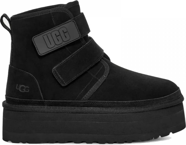 UGG Neumel Platform Buckle Black