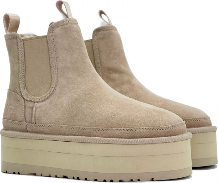 UGG Neumel Platform Chelsea Sand