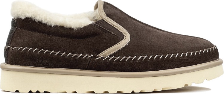 UGG Mens Stitch Slip On Chocolate