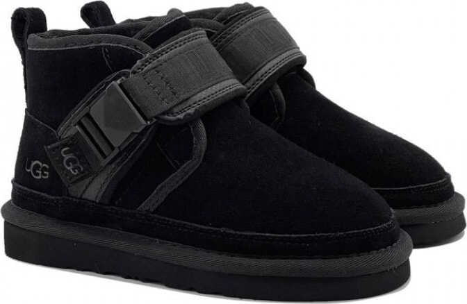 UGG Kids Neumel Snapback Black