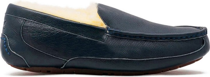 UGG Mens Ascot Leather Navy