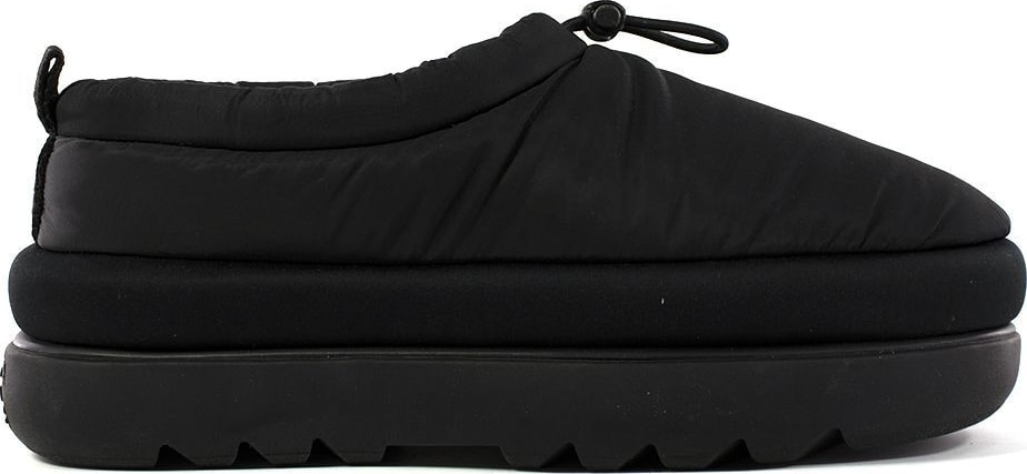 UGG MAXI HERITAGE BRAID CLOG BLACK