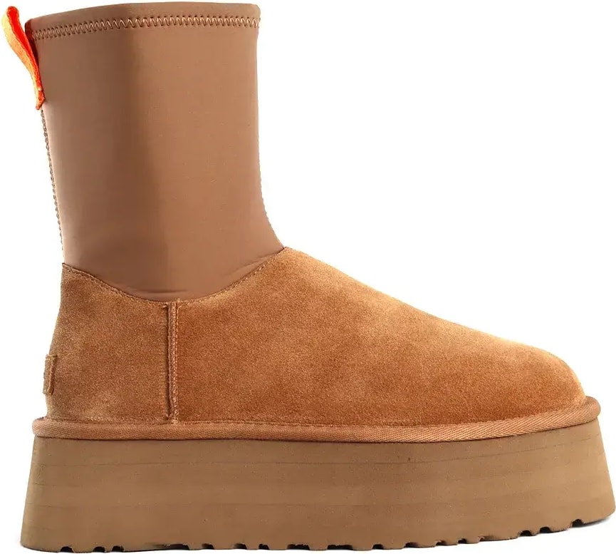 Ugg Classic Platform Dipper Boot - Chestnut
