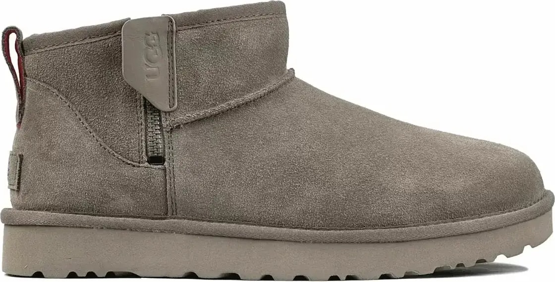 Ugg Men Classic Ultra Mini ZIP - Smoke
