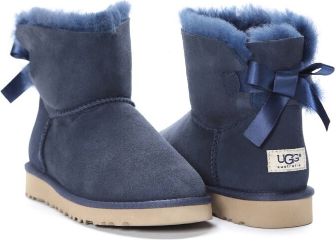 Угги Bailey Bow Mini II Navy