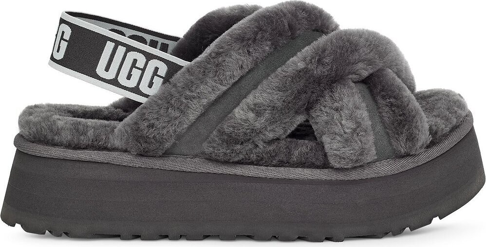 Тапочки Ugg Disco Color Slide Charcoal