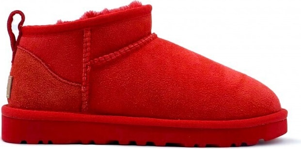 Угги Ugg Women's Classic Ultra Mini Samba Red
