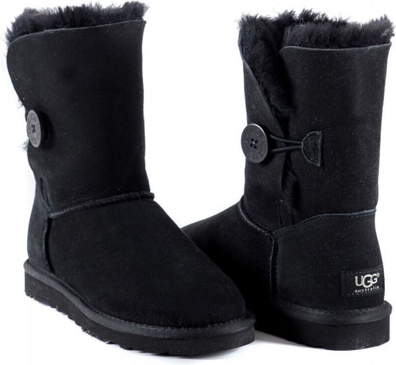 Угги Bailey Button Black
