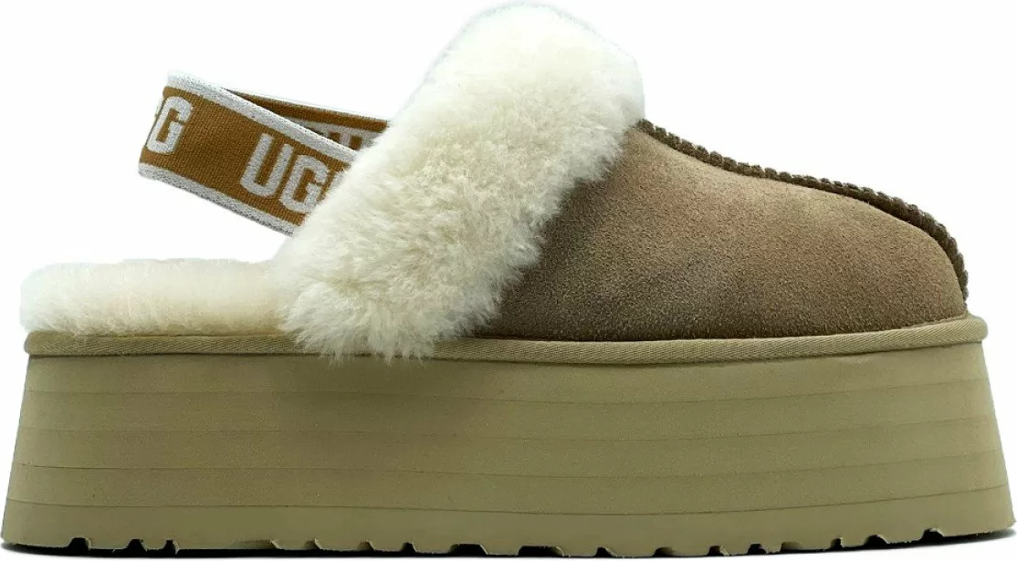 Ugg Funkette Suede Platform Sand