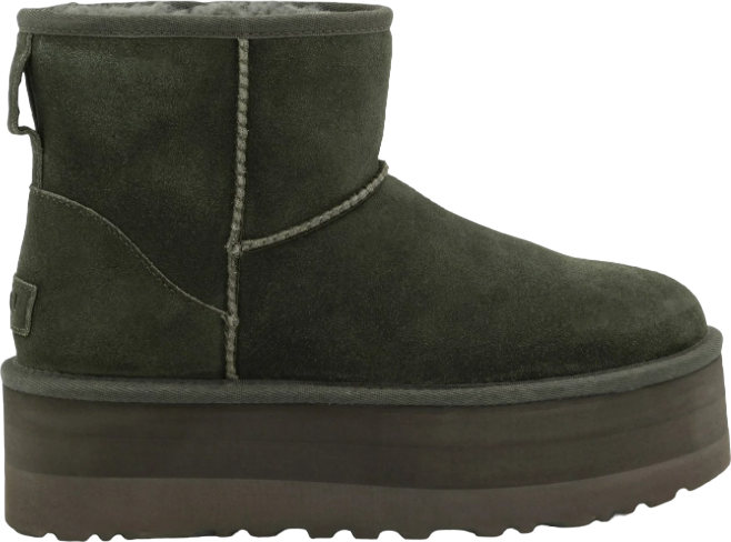 Угги UGG Classic Mini Platform Burnt Olive