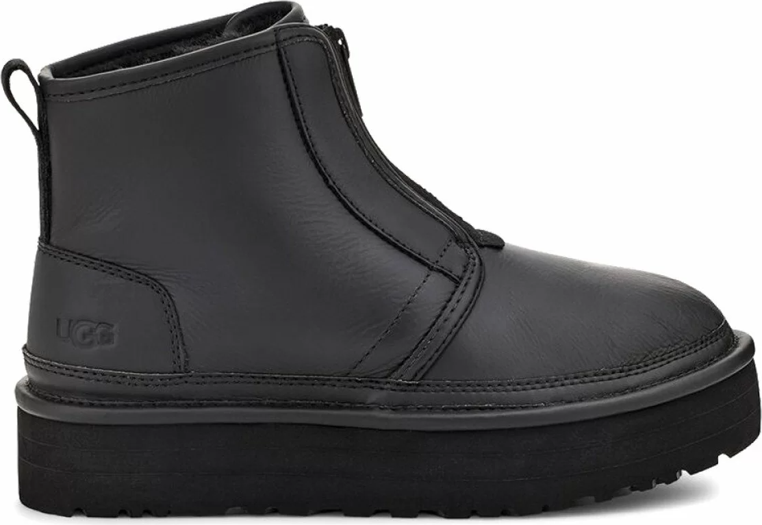 Ugg Neumel Platform Zip Ultra Matte Black