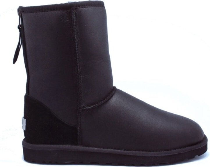 Угги Men's Zip Metallic Black